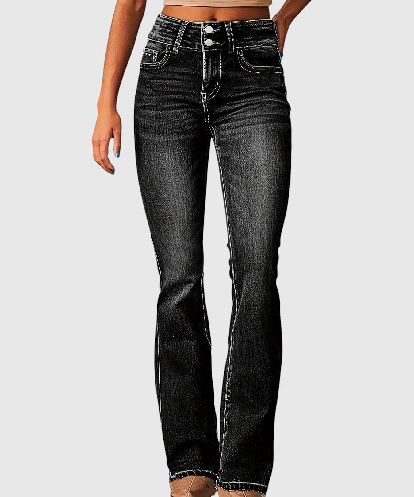 Márielen – Magas derekú szűk farmernadrág