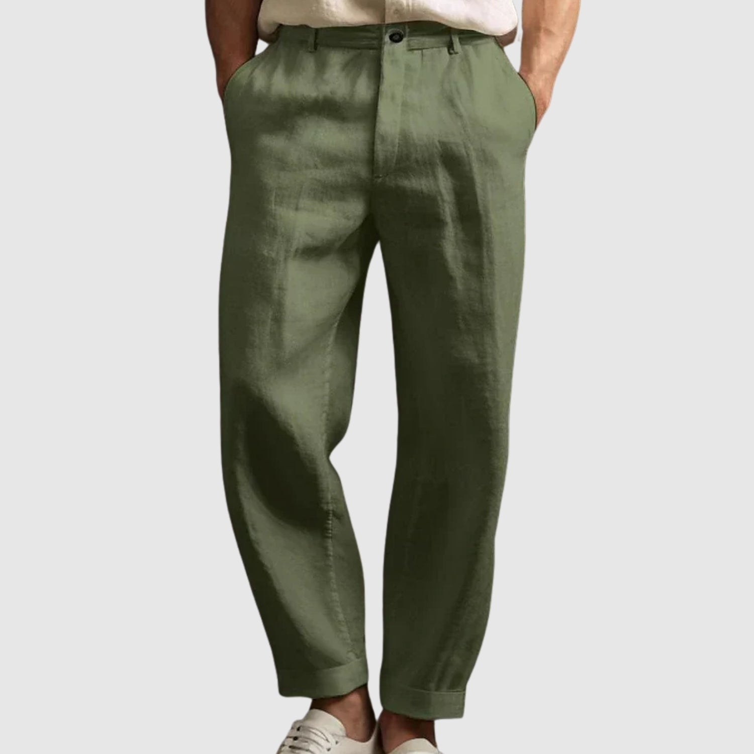 Attila - Nyári pamut és vászon nadrág