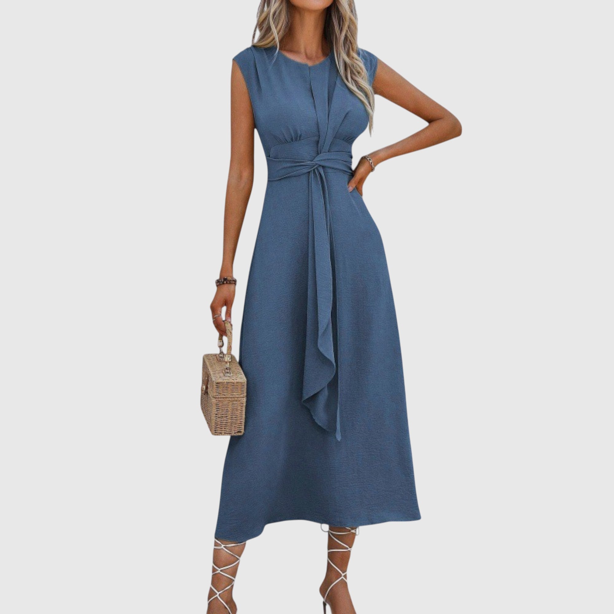 Emma | Elegáns ujjatlan maxi ruha