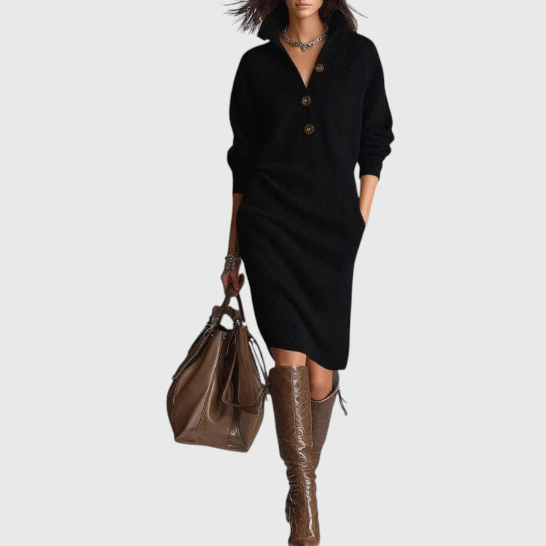 Eszter | Meleg elegáns kötött ruha