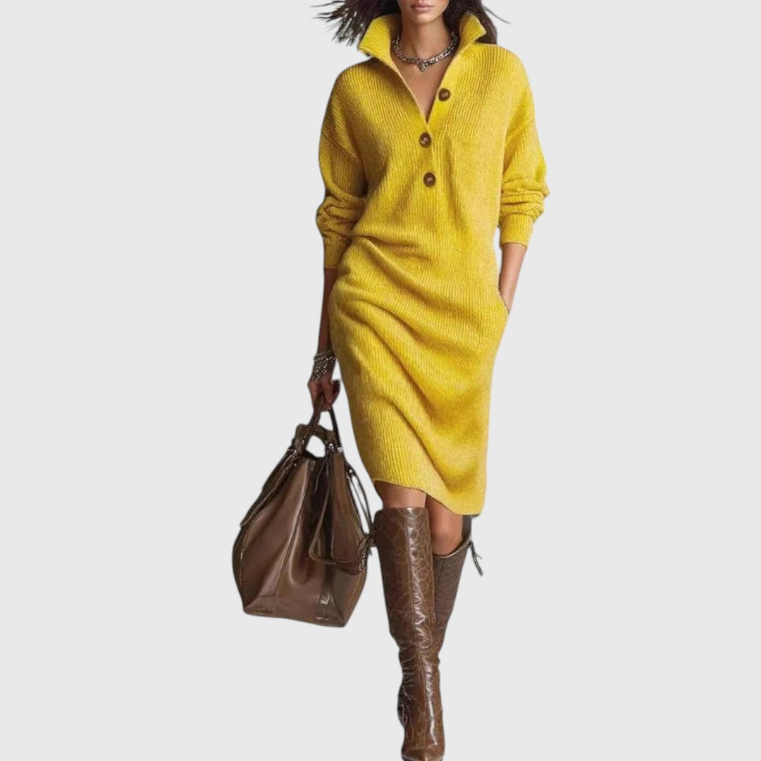 Eszter | Meleg elegáns kötött ruha