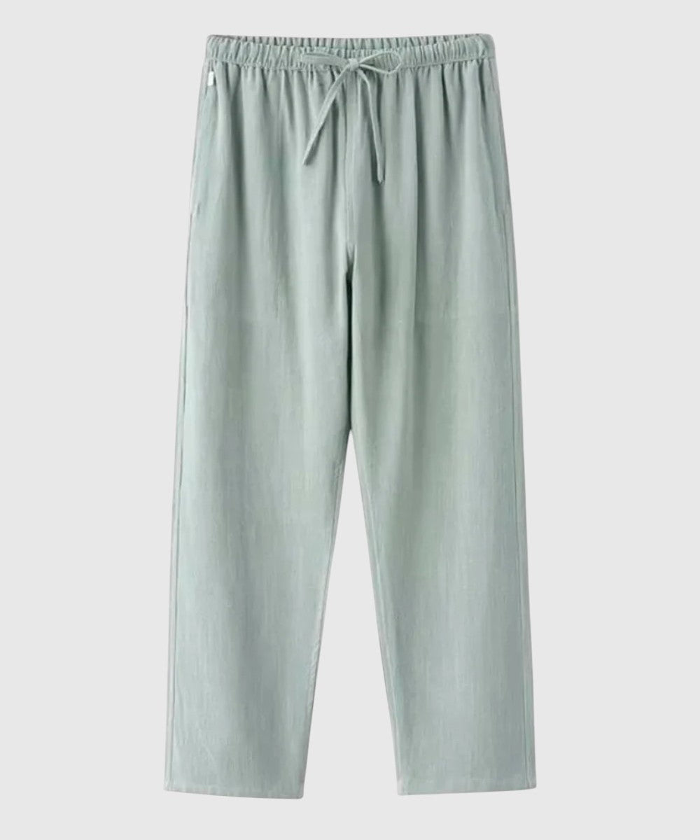 Levente - Len nadrág Rióban