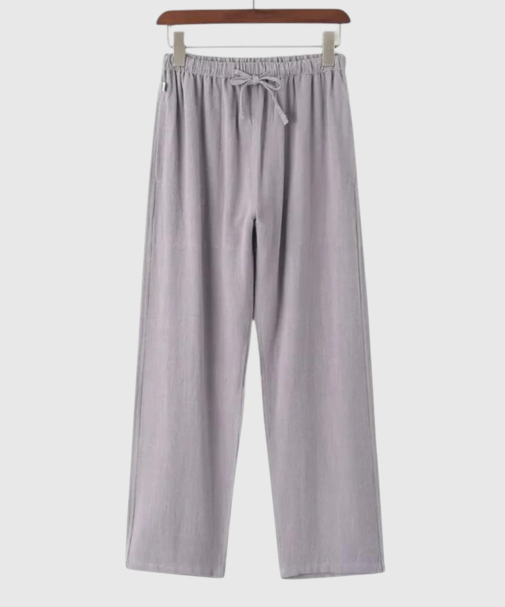 Levente - Len nadrág Rióban