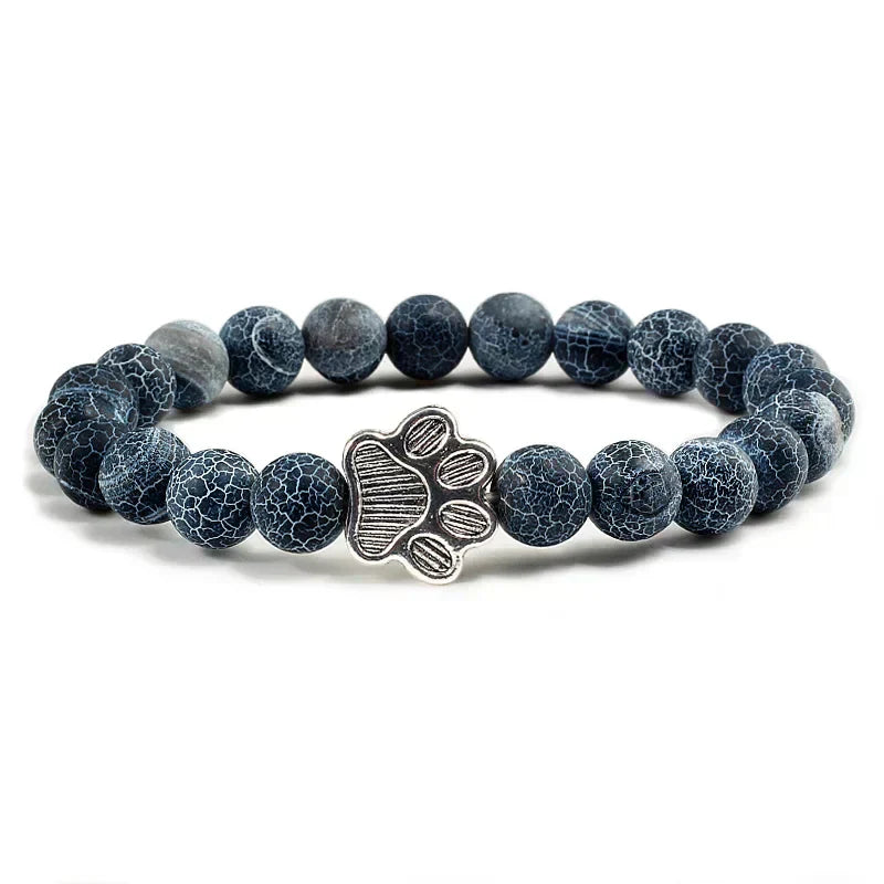 Tassavtükrös karkötő gyöngyökkel díszítve