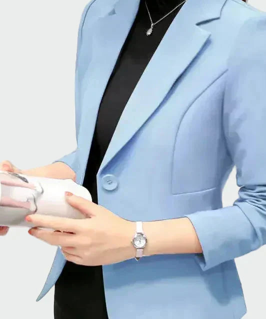 Dora - Elegáns fekete kabát