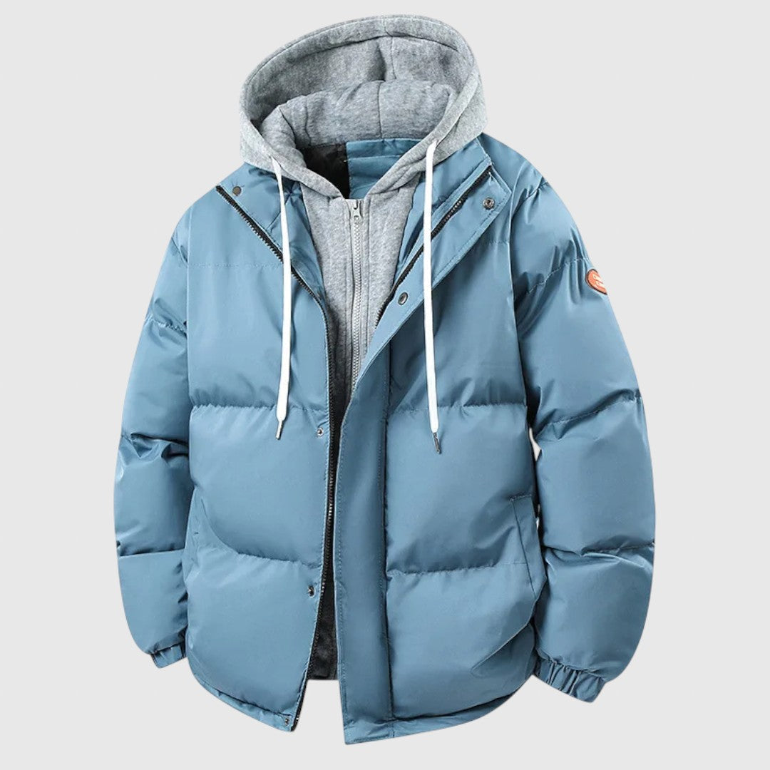 Ilyan - pufi kabát kapucnival