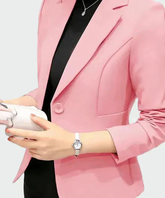 Dora - Elegáns fekete kabát