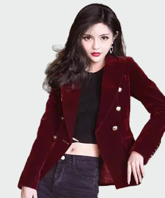 Réka - Elegáns fekete kabát