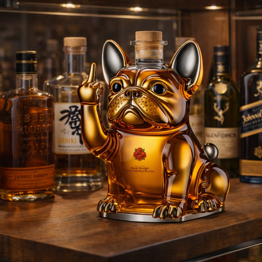 Whisky üvegek – Kutyáknak szánt kiadás