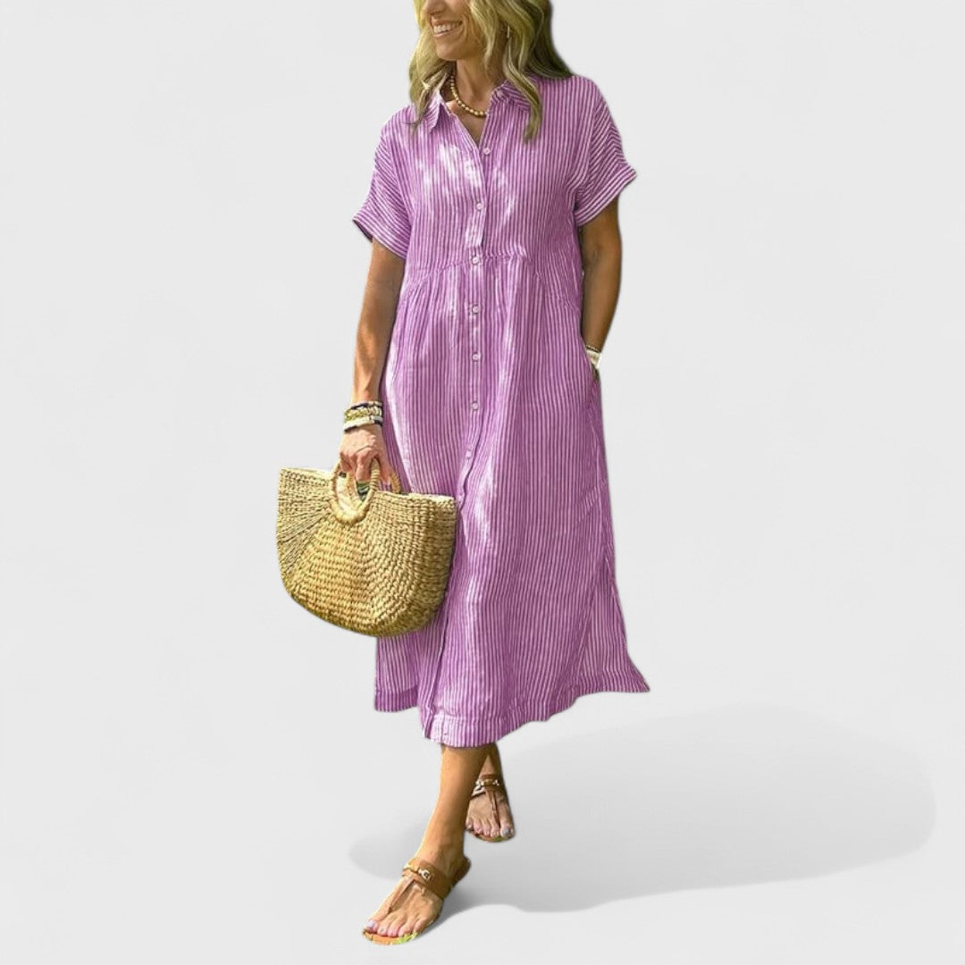 Angela | Könnyű elegáns nyári ruha