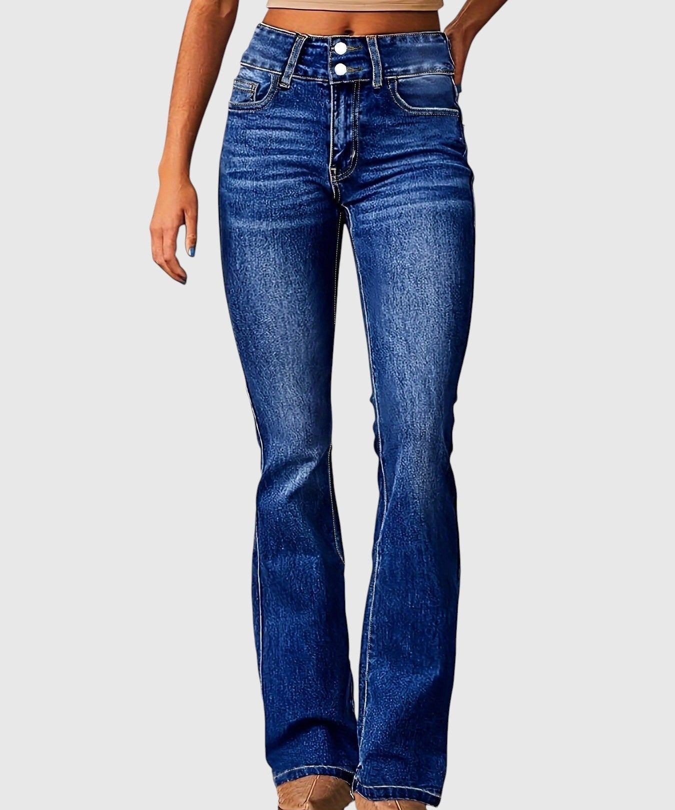 Márielen – Magas derekú szűk farmernadrág